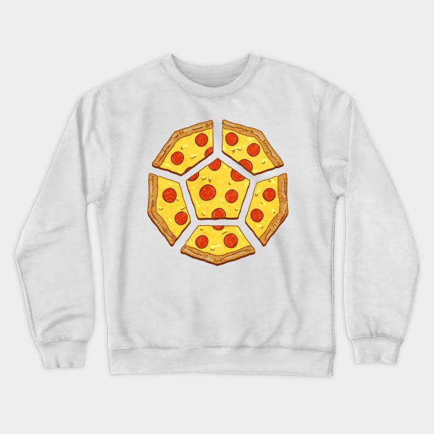 d12 Pizza Crewneck Sweatshirt by CCDesign